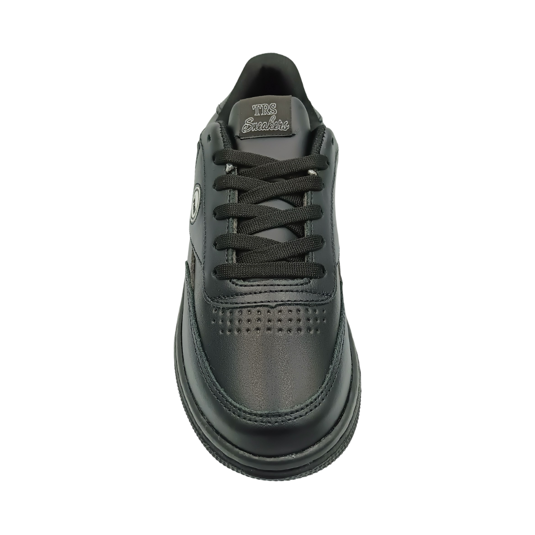 Tenis de piel Trs Sneakers 7391 Negro Total