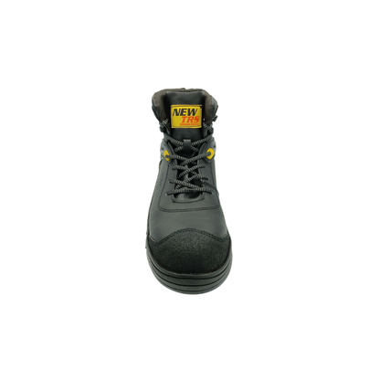 Bota Industrial de piel con puntera de protección New Trs 1800 Napa Negro
