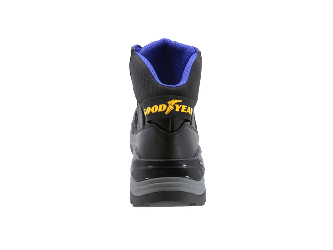 Bota Industrial Dielectrica de piel con puntera de protección Goodyear 150 Negro