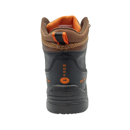 Bota Industrial de piel con puntera de protección NH C50 Crazy Cobre