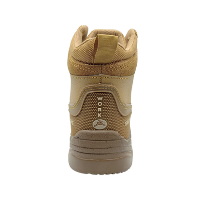 Bota Industrial de piel con puntera de protección NH C50 Nobuck Coyote