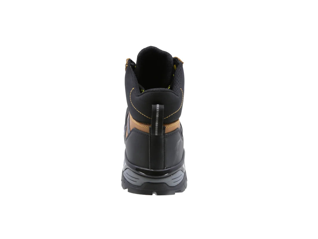 Bota Industrial Dielectrica de piel con puntera de protección Goodyear 100 Miel