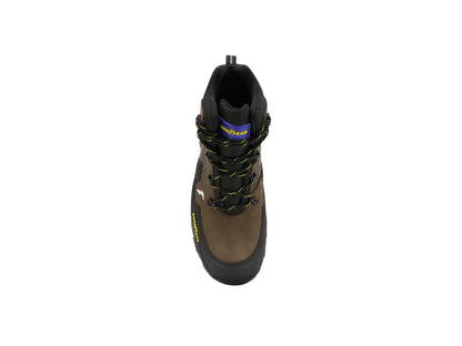 Bota Industrial Dielectrica de piel con puntera de protección Goodyear 101 Café