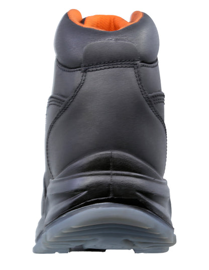 Bota Industrial Dielectrica de piel con puntera de protección New Trs 416 Napa Negro