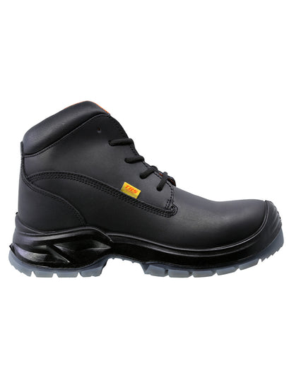 Bota Industrial Dielectrica de piel con puntera de protección New Trs 416 Napa Negro