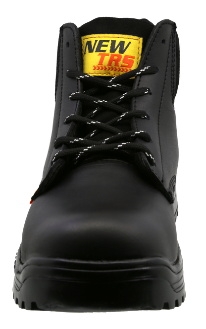 Bota Industrial de piel con puntera de protección New Trs 602 Napa Negro