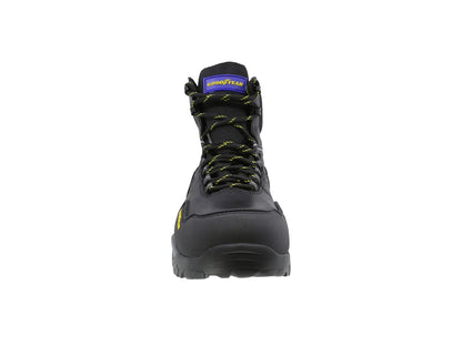 Bota Industrial Dielectrica de piel con puntera de protección Goodyear 100 Negro