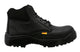 Bota Industrial de piel con puntera de protección New Trs 602 Napa Negro
