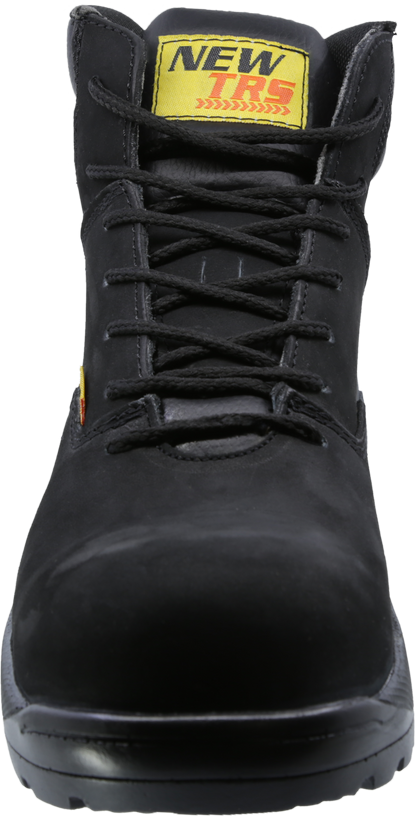 Bota Industrial Dielectrica de piel con puntera de protección New Trs 407 Nobuck Negro