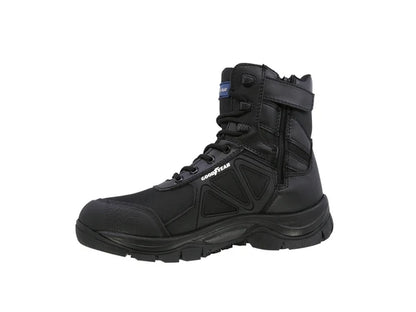 Bota Tactica de piel Goodyear 110 Negro