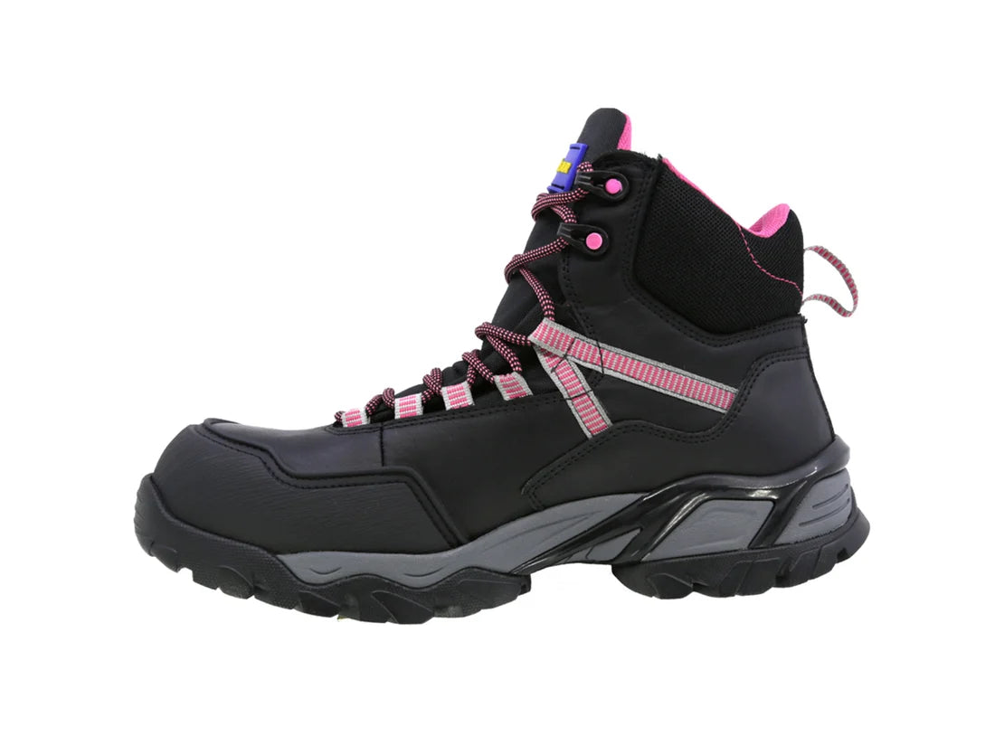 Bota Industrial Dielectrica de piel con puntera de protección Goodyear 102 Negro