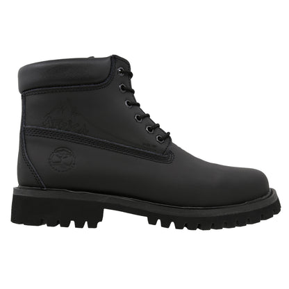 Bota Urbana de piel Afrika 1600 Grasso Negro