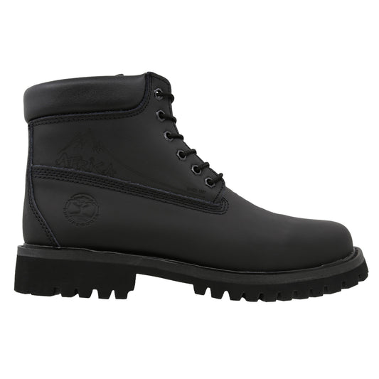 Bota Urbana de piel Afrika 1600 Grasso Negro