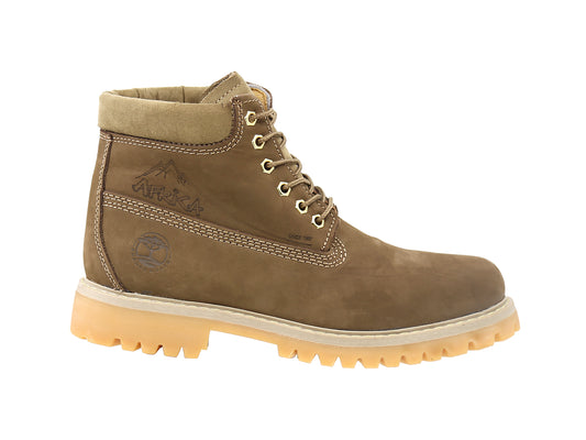 Bota Urbana de piel Afrika 1600 Nobuck Taupe