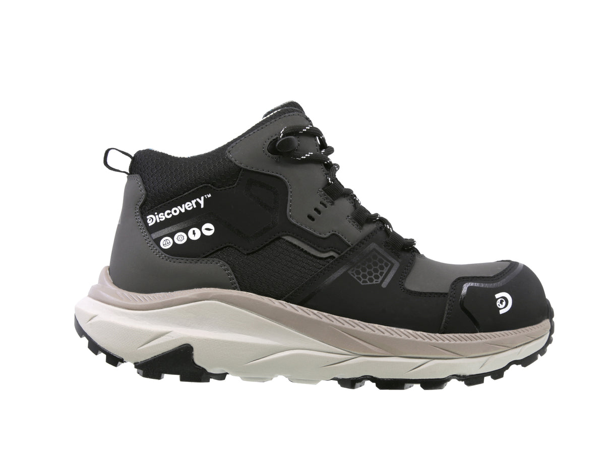 Bota Industrial Dielectrica con puntera de protección Discovery 2580 Negro