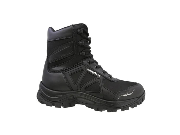 Bota Tactica de piel Goodyear 110 Negro