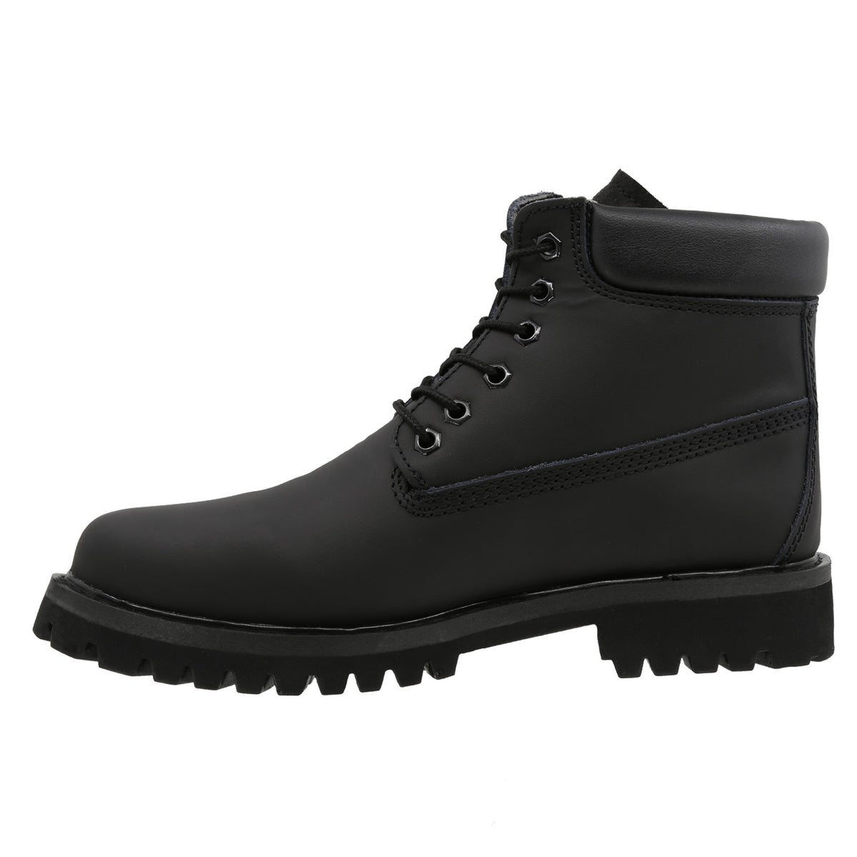 Bota Urbana de piel Afrika 1600 Grasso Negro