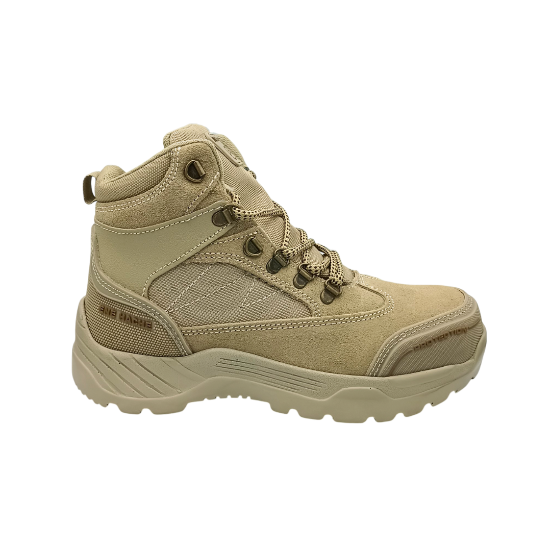 Bota Industrial de piel con puntera de protección NH C50 Nobuck Arena