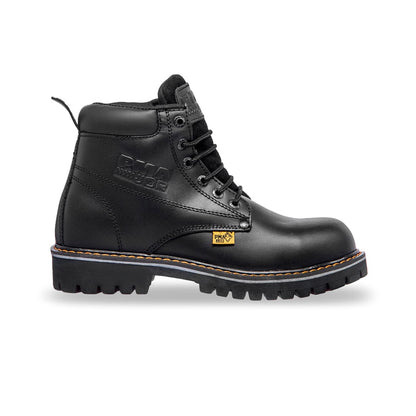Bota Urbana de piel PMA 136 Napa Negro