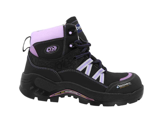 Bota Industrial Dielectrica con puntera de protección Discovery 2503 Negro