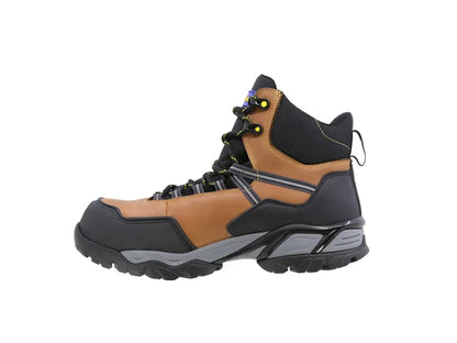Bota Industrial Dielectrica de piel con puntera de protección Goodyear 100 Miel