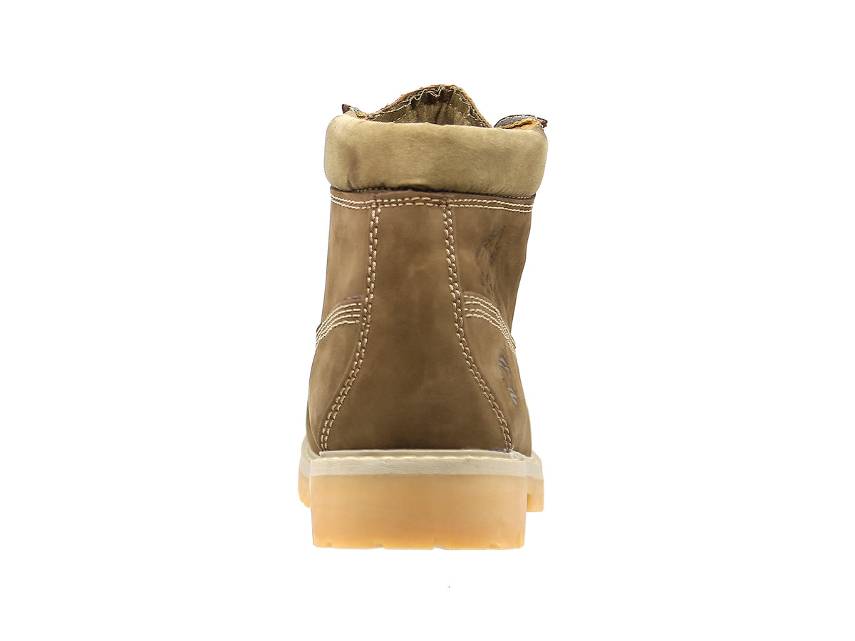 Bota Urbana de piel Afrika 1600 Nobuck Taupe