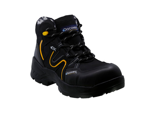 Bota Industrial Dielectrica con puntera de protección Discovery 2592 Negro