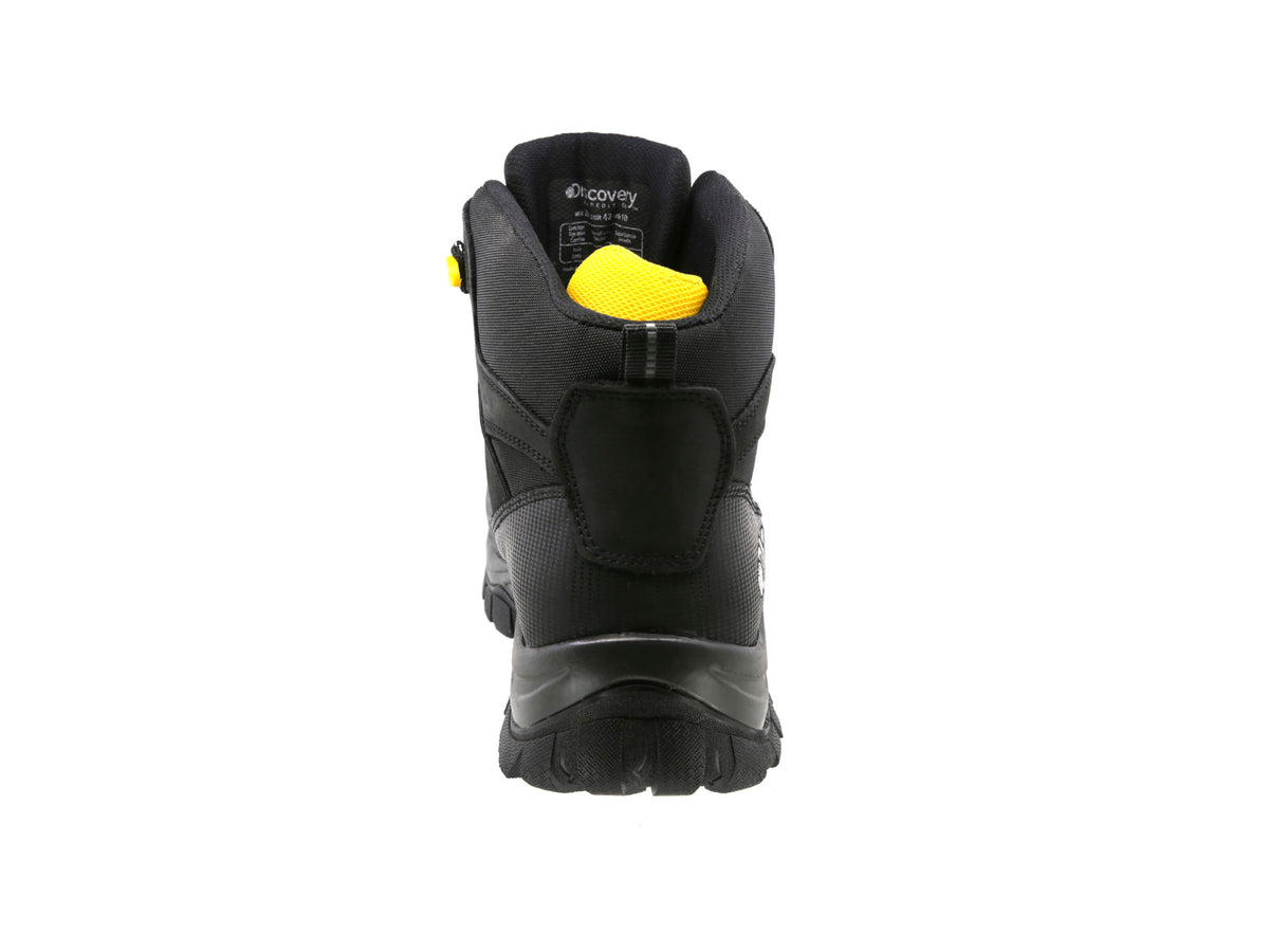 Bota Industrial Dielectrica de piel con puntera de protección Discovery 2187 Negro