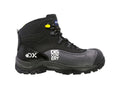 Bota Industrial Dielectrica de piel con puntera de protección Discovery 2187 Negro