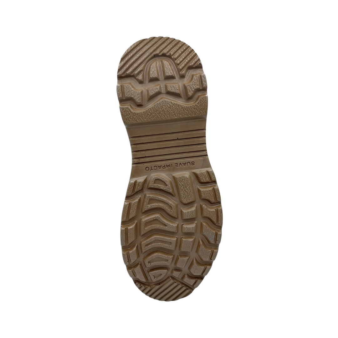 Bota Industrial de piel con puntera de protección NH C50 Nobuck Coyote