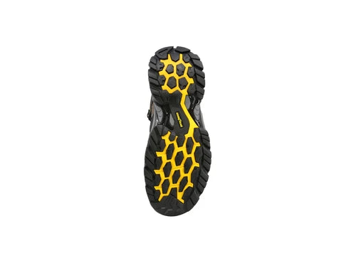 Bota Industrial Dielectrica de piel con puntera de protección Goodyear 101 Café