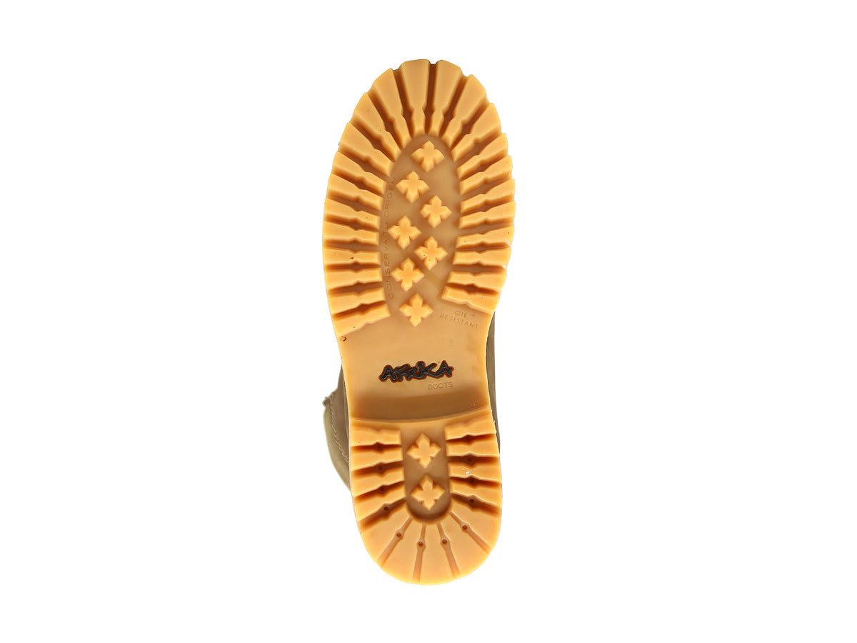 Bota Urbana de piel Afrika 1600 Nobuck Taupe