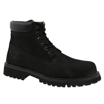 Bota Urbana de piel Afrika 1600 Nobuck Negro