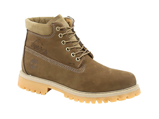 Bota Urbana de piel Afrika 1600 Nobuck Taupe