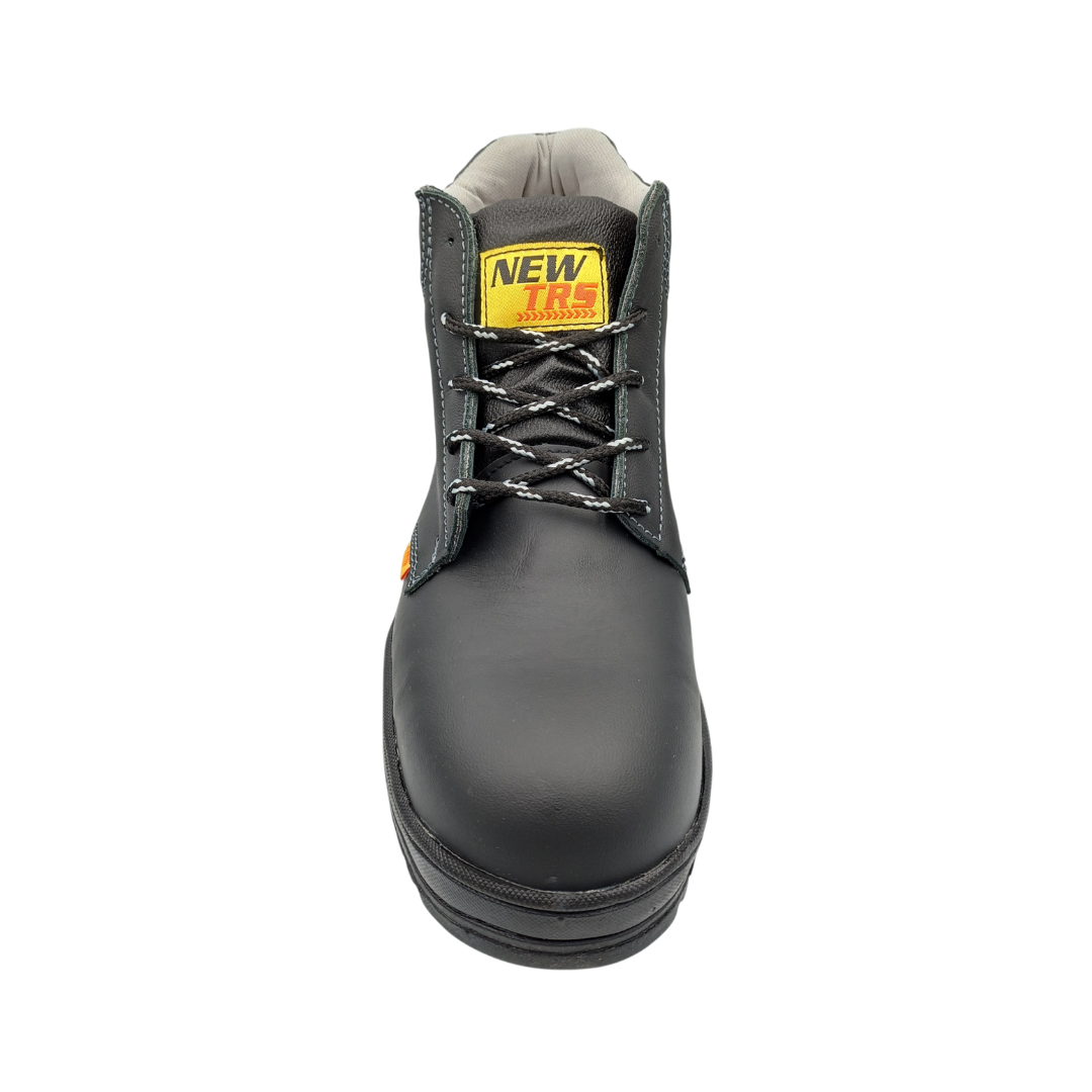 Bota Industrial de piel New Trs 281 Napa Negro para Hombre - frontal