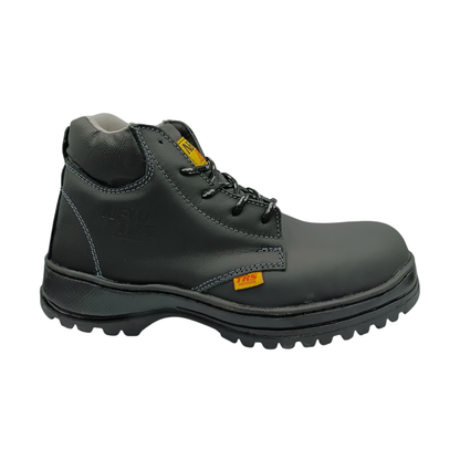 Bota Industrial de piel New Trs 281 Napa Negro para Hombre - lateral