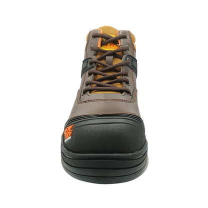 Bota Industrial de piel New Trs 650 Napa Café para Hombre - frontal
