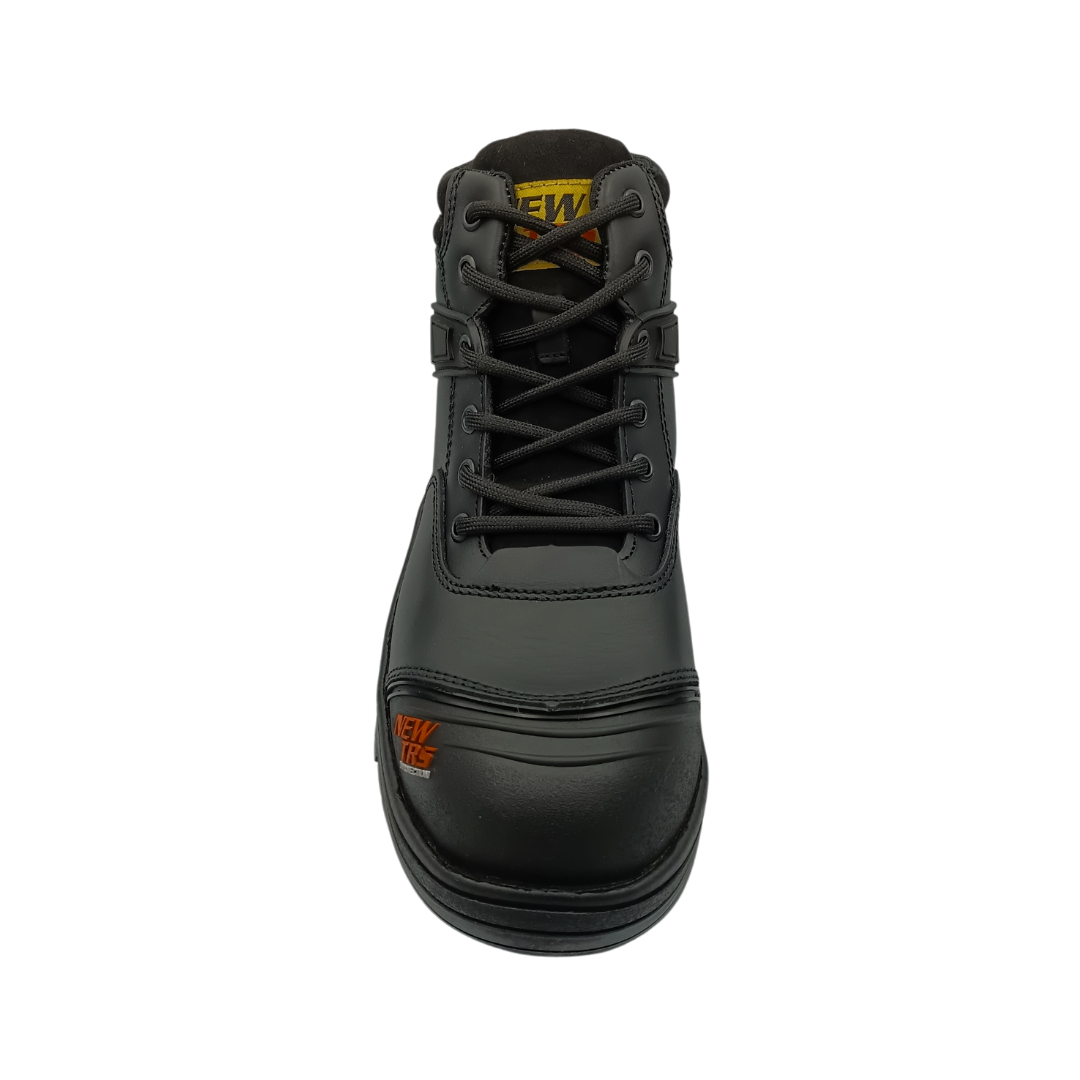 Bota Industrial de piel New Trs 650 Napa Negro para Hombre - frontal