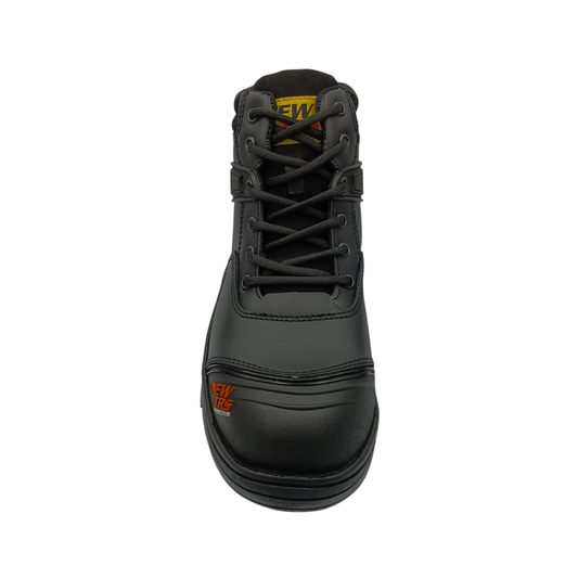 Bota Industrial de piel New Trs 650 Napa Negro para Hombre - frontal
