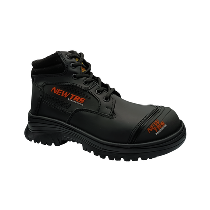 Bota Industrial de piel New Trs 651 Napa Negro para Hombre - tres cuartos