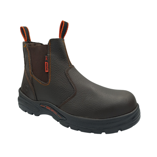 Bota Industrial de piel NH C70 Dakota Choco para Hombre - tres cuartos