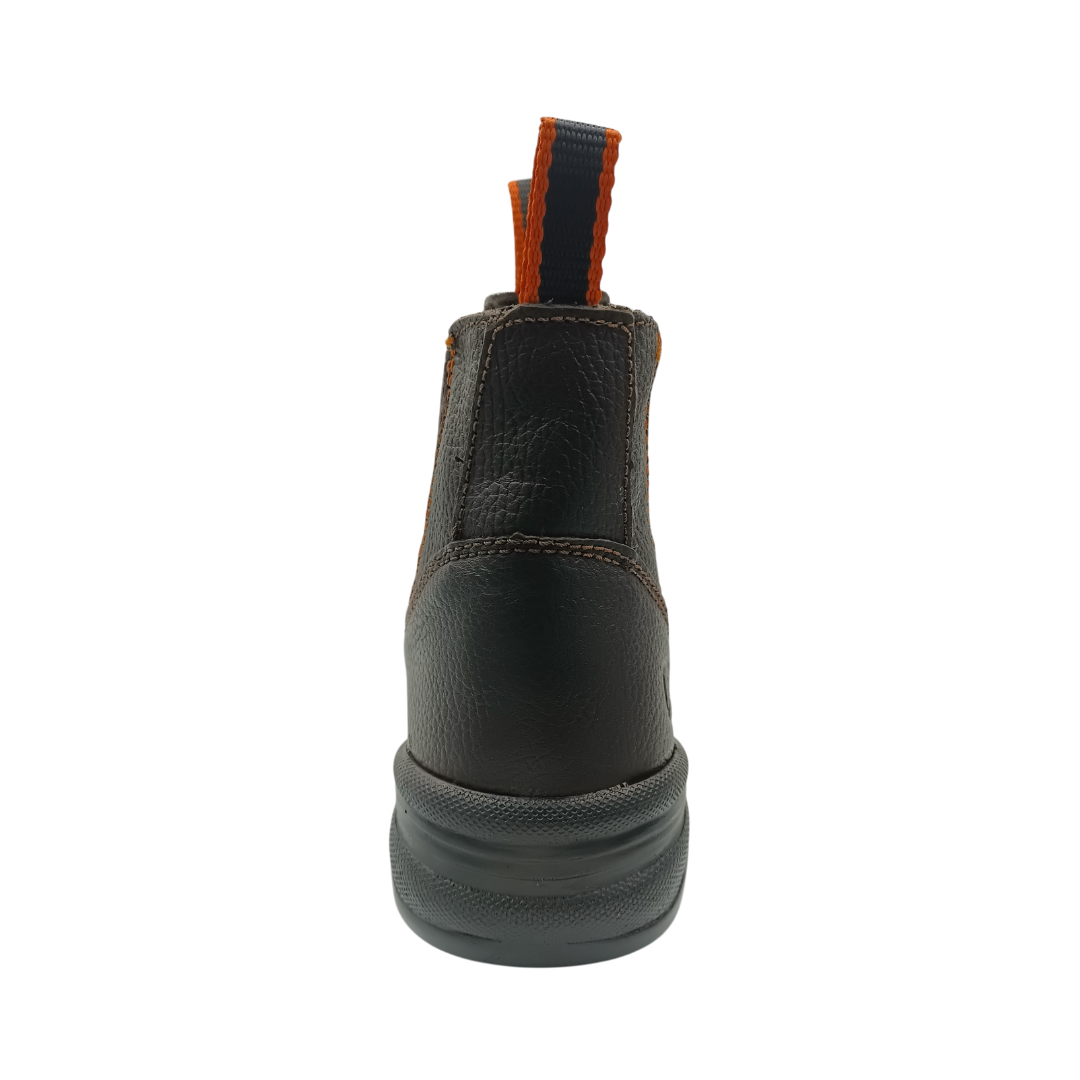 Bota Industrial de piel NH C70 Dakota Choco para Hombre - atras