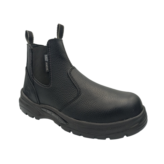 Bota Industrial de piel NH C70 Dakota Negro para Hombre - tres cuartos1