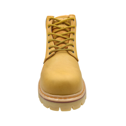 Bota Industrial de piel PMA 136 Napa Miel para Hombre - frontal