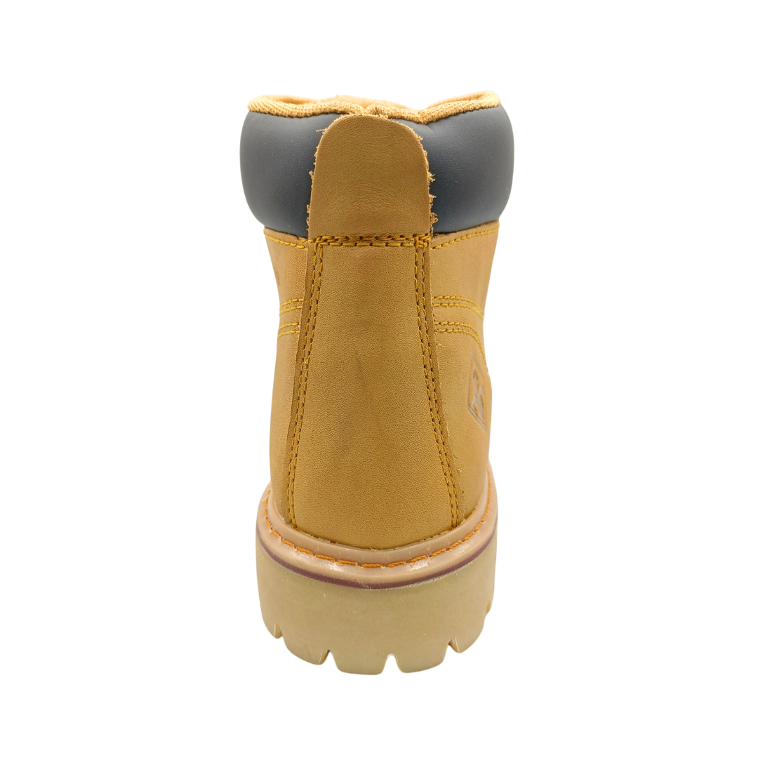 Bota Industrial de piel PMA 136 Napa Miel para Hombre - atrás