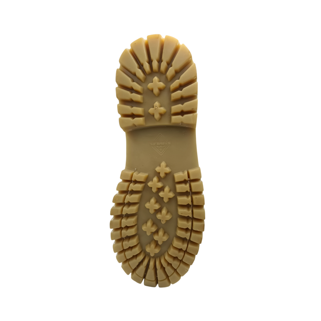 Bota Industrial de piel PMA 136 Nobuck Café para Hombre - suela