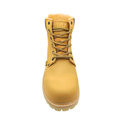 Bota Industrial de piel PMA 136 Nobuck Miel para Hombre - frontal