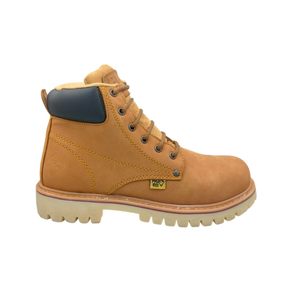 Bota Industrial de piel PMA 136 Nobuck Oro para Hombre - lateral