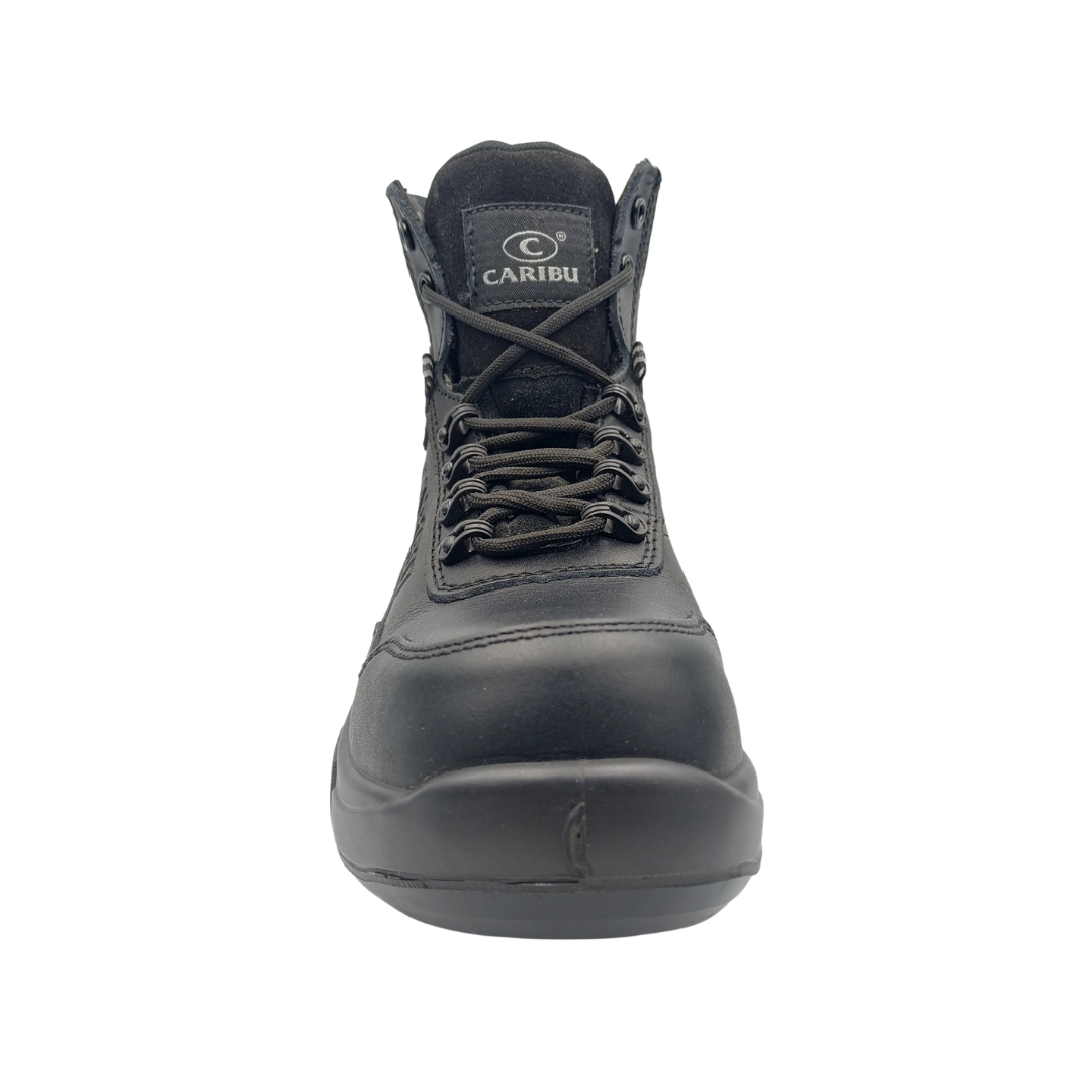 Bota Industrial Dielectrica de piel Caribu 954 Húngaro Negro para Hombre - frontal