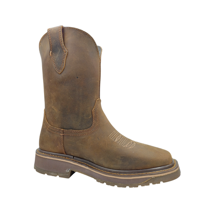 Bota Roper Urbana de piel Padilla M7001 Crazy Tabaco para Hombre - tres cuartos